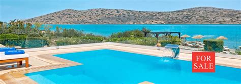 Luxury beach villas Greece for sale