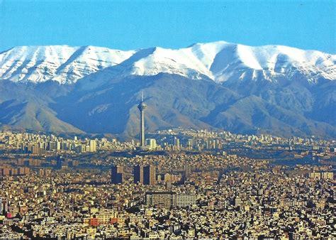 A Journey of Postcards: Tehran, capital of Iran