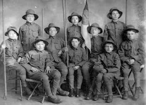 U.S. boy scouts: The 1910s