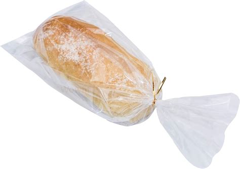 Wowfit Bread Poly Bags(PE Material) – Pack of 100 Entirely Transparent Clear Bakery Bags – Bread ...