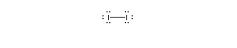 Draw the Lewis dot structure for iodine. | Quizlet