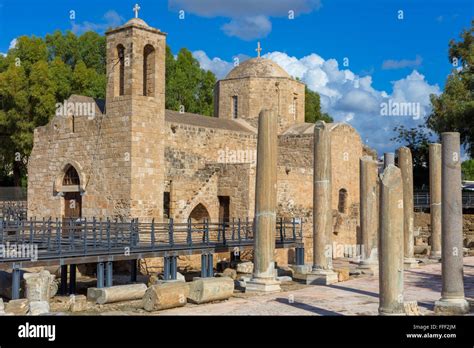 Panagia Chrysopolitissa church, Paphos, Cyprus Stock Photo - Alamy