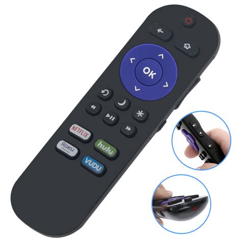 New Replaced Remote Control fit for Hisense Roku TV 43R6E 40H4C ...