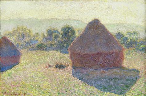 Claude Monet Haystacks in the Sunlight Midday 1890 Painting by Arpina ...