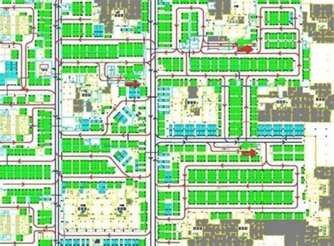 Parking lot of a large shopping mall. The green part is the parking... | Download Scientific Diagram