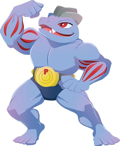 #067 Machoke by Kuitsuku | Cute pokemon wallpaper, Pokemon dex, Cute ...