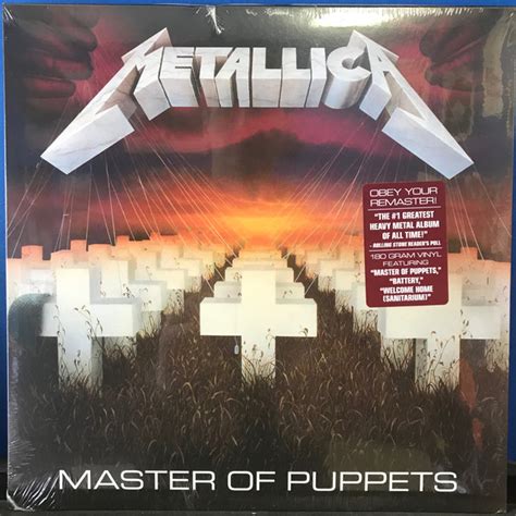 Metallica - Master Of Puppets VINYL LP BLCKND005R-1 - Analogue Seduction