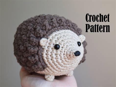 PATTERN: Honey the Hedgehog, Crochet Animal Pattern, Toy, Amigurumi ...