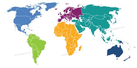 World Map For Presentation