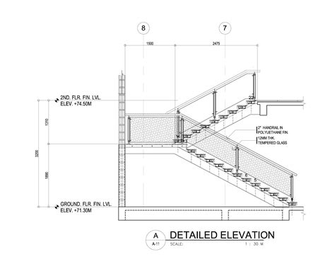 Staircase Detail Drawing at PaintingValley.com | Explore collection of Staircase Detail Drawing