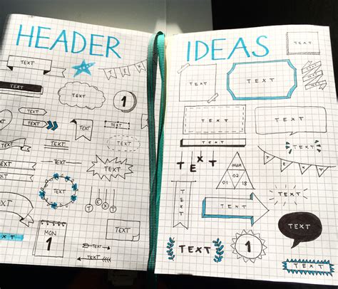 Hundreds of Awesome Bullet Journal Headers — Sweet PlanIt