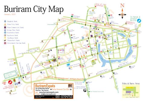 How to Travel around Buriram including a Buriram Map | Milk.Blitz ...