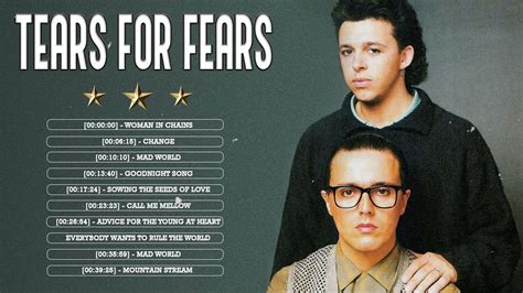 Tears For Fears Full Album - Top Songs of the Tears For Fears - Best ...