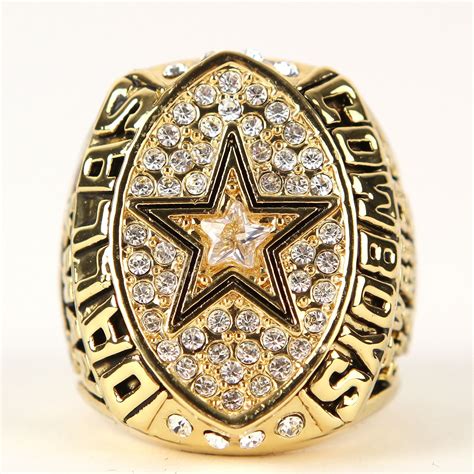 Lot Detail - 1993 Troy Aikman Dallas Cowboys High Quality Replica Super Bowl XXVII Ring