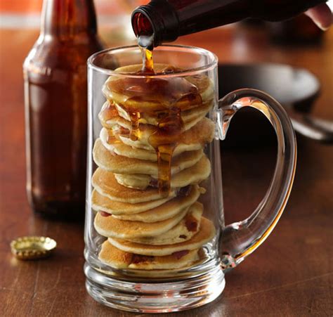 Beer And Bacon Mancakes | Foodiggity