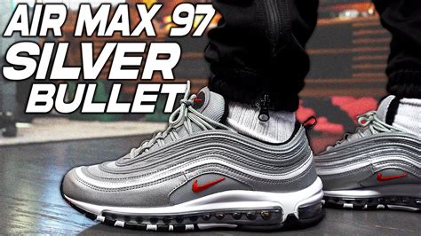 Nike Air Max 97 " Silver Bullet " Review and On Foot in 4K ! - YouTube