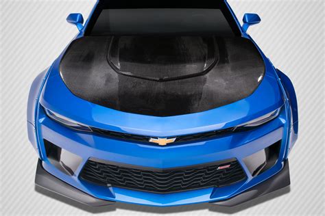 2016 Chevrolet Camaro 0 Carbon Fiber Hood Body Kit - 2016-2018 Chevrolet Camaro Carbon Creations ...