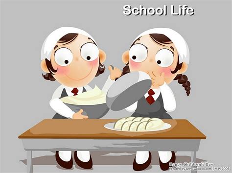 school life wallpaper,cartoon,animated cartoon,animation,illustration,clip art (#273979 ...