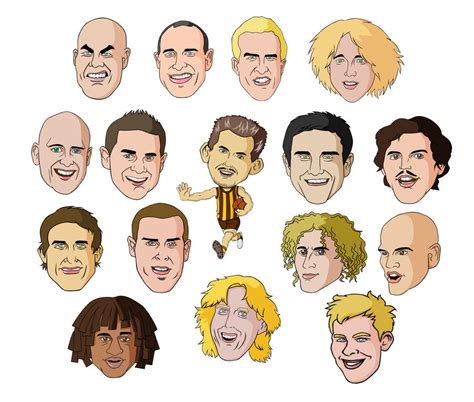 afl players cartoon by shoofy29 on DeviantArt