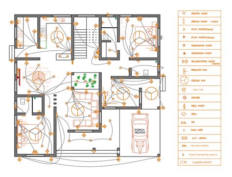 Electrical Drawing | House Plan Drawing | Home Design