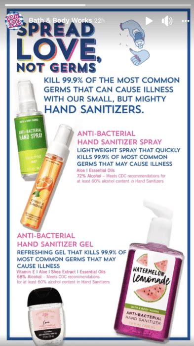 Here’s Everything You Need To Know About Bath & Body Works Hand Sanitizers