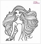 25 Barbie Coloring Pages  Free Printable Sheets And Images For Kids sketch template