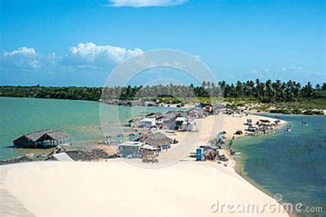 Lagoon Tatajuba From Above, Jericoacoara, Brazil Editorial Image | CartoonDealer.com #93137702