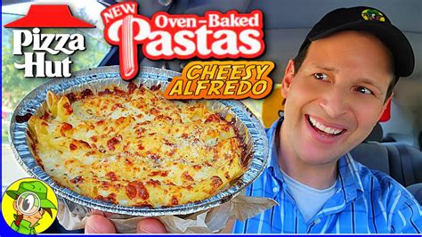 Pizza Hut® 🍕 OVEN-BAKED PASTAS Review ♨️🍝 Cheesy Alfredo 🧀⚪ | Peep THIS Out! 🕵️‍♂️ - YouTube