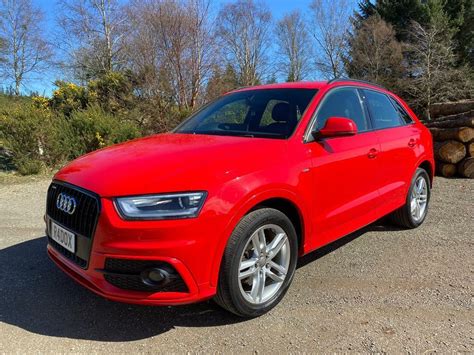 Audi Q3 2.0TDI S-Line, Misano Red, Full Audi Service History | in East Dunbartonshire | Gumtree