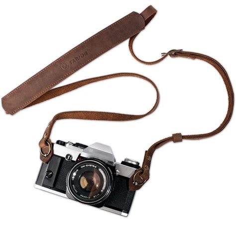 Amazon.com : TARION Genuine Leather Camera Strap Vintage DSLR Camera ...