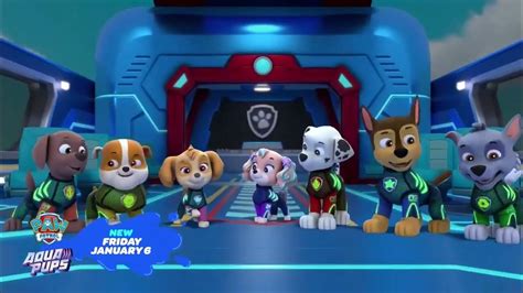 PAW Patrol Aqua Pups Promo - Starting January 6, 2023 (Nickelodeon U.S.) - YouTube