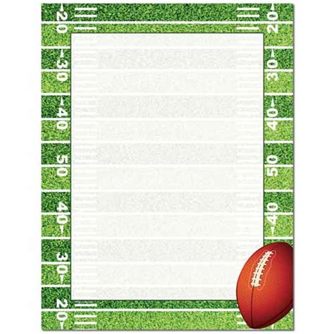 Football Stationery Paper | Football Party Invitations