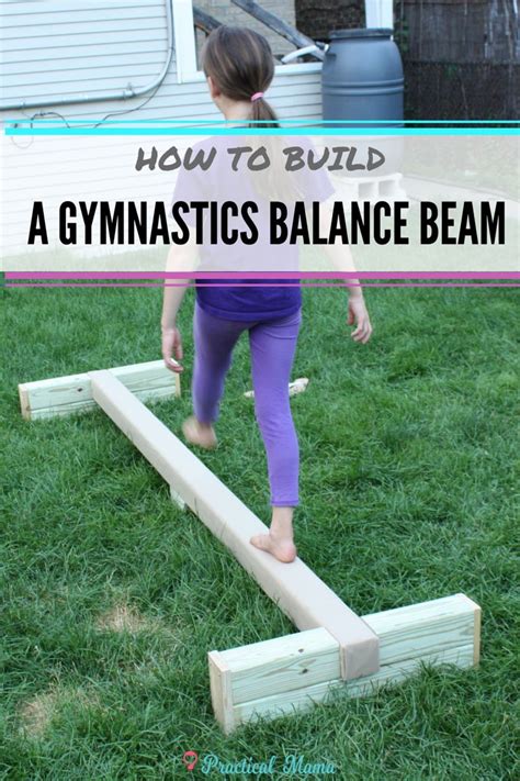 How to build balance beam Diy Gymnastics Equipment, Gymnastics Birthday, Gymnastics For Kids ...