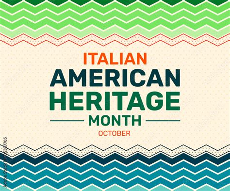 National Italian American Heritage Month Abstract Wallpaper with ...