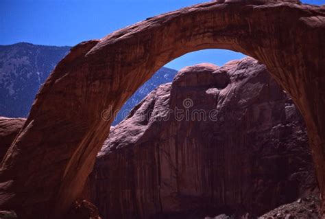 Rainbow Bridge, Lake Powell, Utah Stock Image - Image of expanse, path: 158868617