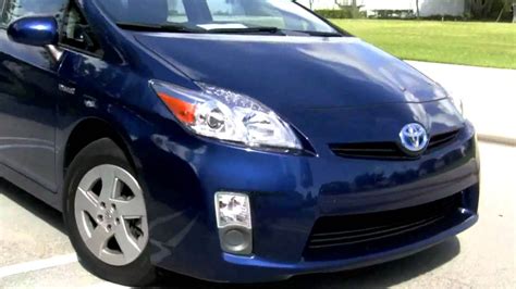 2010 Toyota Prius Blue A2573 - YouTube