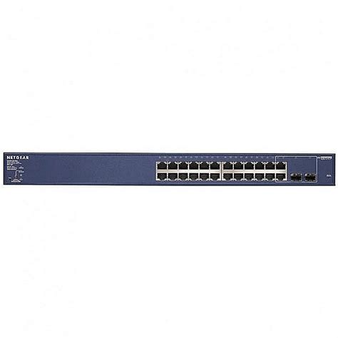 Netgear Switch GS724TP-200EUS Web Management, Rack mountable, 1 Gbps ...