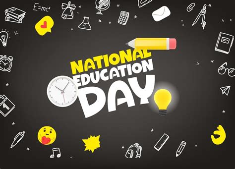 National education day greeting card 2222190 Vector Art at Vecteezy