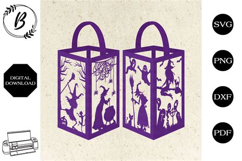 Halloween Lantern SVG Files Graphic by BGirlStore · Creative Fabrica