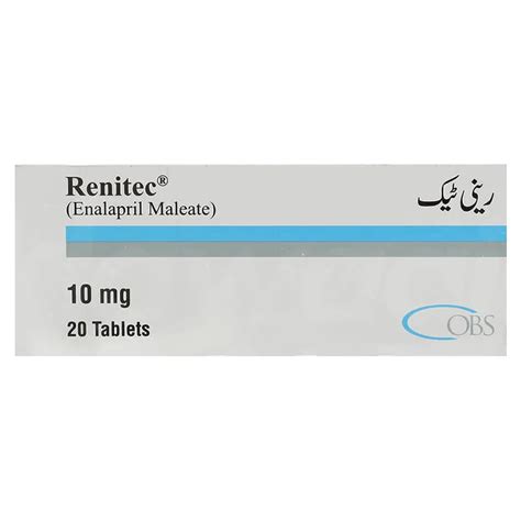 Renitec 10mg Tab.— Dawaai - Uses, Side Effect, Price In Pakistan