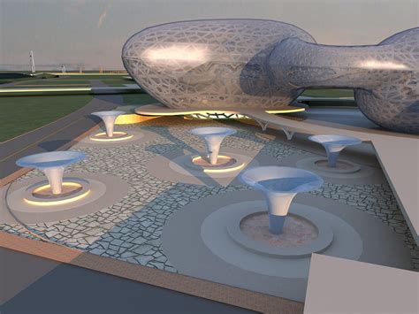 3D Futuristic Museum 2 - TurboSquid 1909861