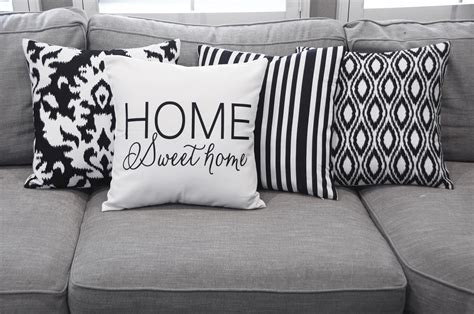 This throw pillow collection looks great on gray couch! | Throw pillows, Pillows, Throw pillow ...