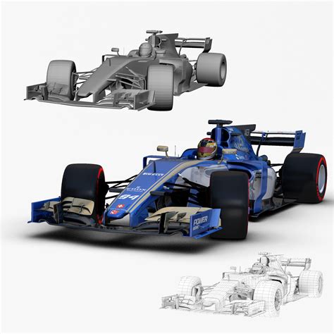 Sauber C36 3D Model $199 - .3ds .c4d .dae .fbx .max .ma .obj .unknown - Free3D