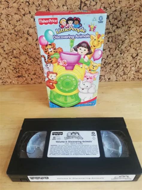 LITTLE PEOPLE VOLUME 3 Discovering Animals VHS Video Cassette £4.47 - PicClick UK