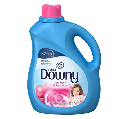 Downy 103 oz. April Fresh Liquid Fabric Softener (120 Loads)-003700031220 - The Home Depot