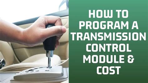 How To Program A Transmission Control Module & Cost! - Shock Absorber Pro