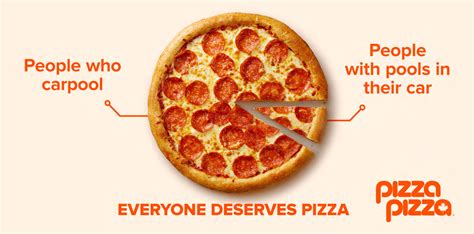 Pizza Pizza pie charts cater to everyone | Ad Age