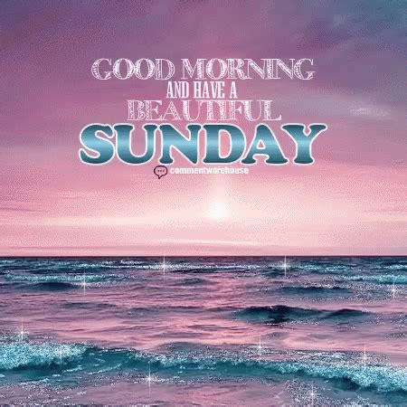 Beach Good Morning Beautiful Sunday Gif | Good morning happy sunday ...