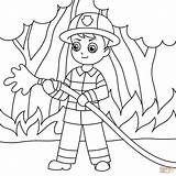 Cartoon Fireman coloring Page  Free Printable Coloring Pages sketch template