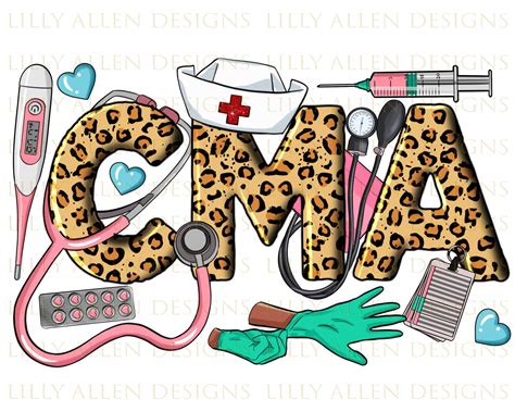 Western Certified Medical Assistant Png Sublimation Design - Etsy